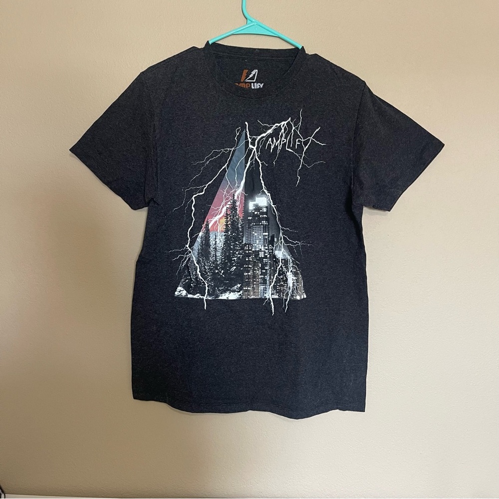 Black Graphic Short Sleeve Tee - Men